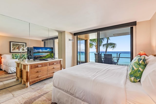 110 Kaanapali Shores Pl Unit 308, Lahaina, HI 96761 - bedroom featuring access to exterior