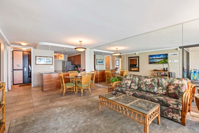 110 Kaanapali Shores Pl Unit 308, Lahaina, HI 96761 - living room featuring light tile patterned floors