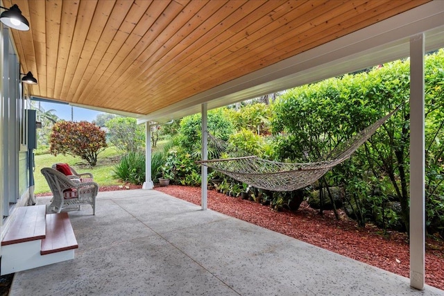 view of patio / terrace