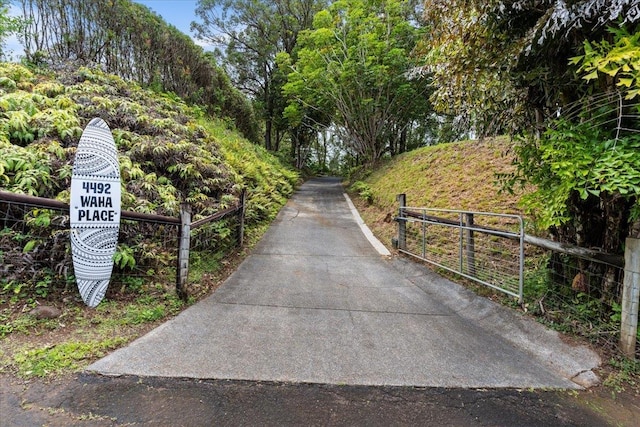 view of gate