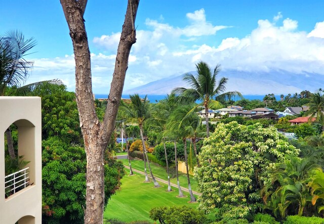 water view featuring a mountain view