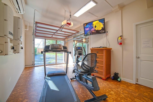 view of workout room