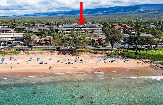 2385 S Kihei Rd Unit 306, Kihei, HI 96753 - aerial view of a water and mountain view