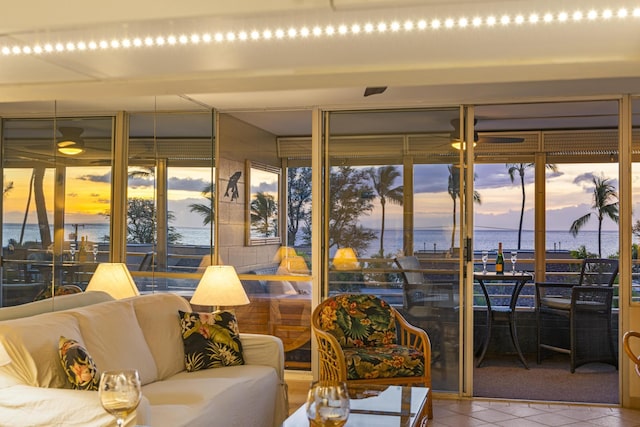 2385 S Kihei Rd Unit 306, Kihei, HI 96753 - sunroom / solarium with a water view
