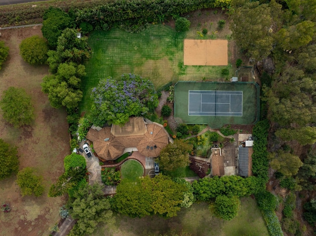 aerial view