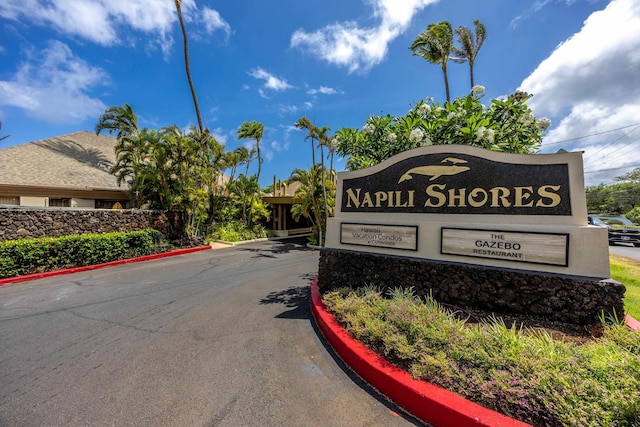 5315 Lower Honoapiilani Rd Unit G-156, Lahaina, HI 96761 - view of community / neighborhood sign