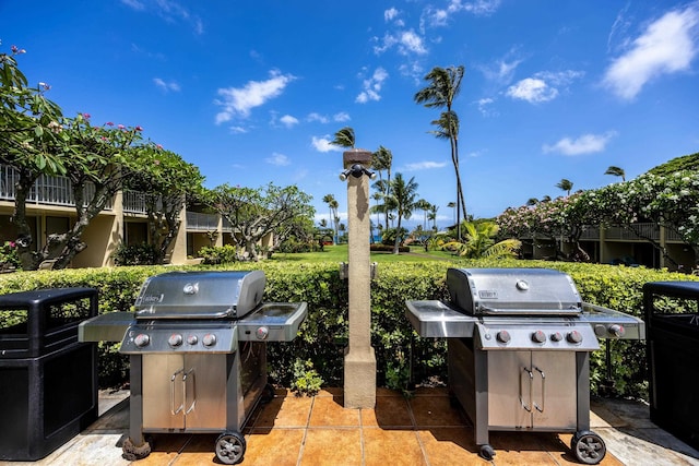 5315 Lower Honoapiilani Rd Unit G-156, Lahaina, HI 96761 - view of patio / terrace with area for grilling