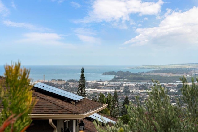 property view of water