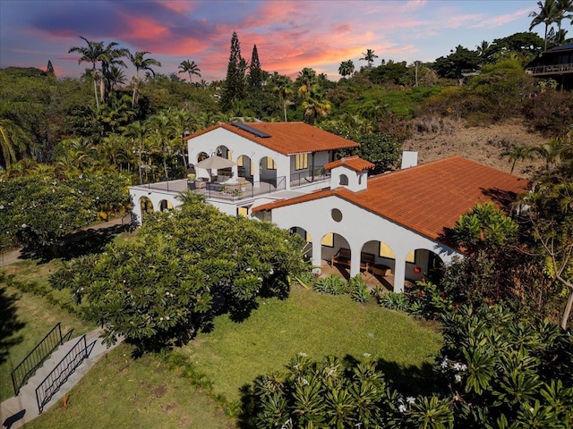 3291 Waileia Pl, Kihei, HI 96753 - view of aerial view at dusk