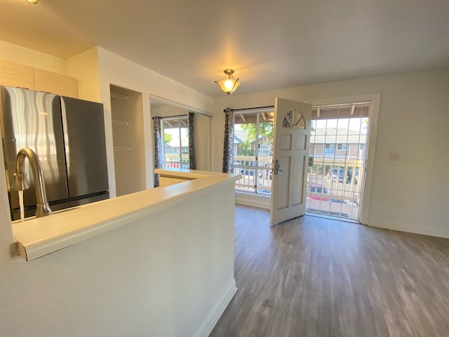 480 Kenolio Rd Unit 23-202, Kihei, HI 96753 - interior space featuring wood finished floors and baseboards