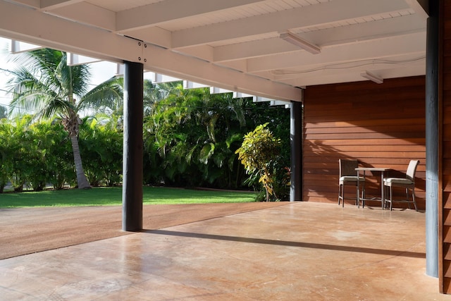 view of patio