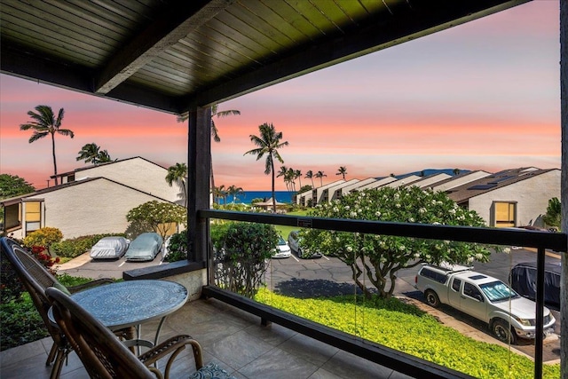 2737 S Kihei Rd Unit 160, Kihei, HI 96753 - view of balcony at dusk