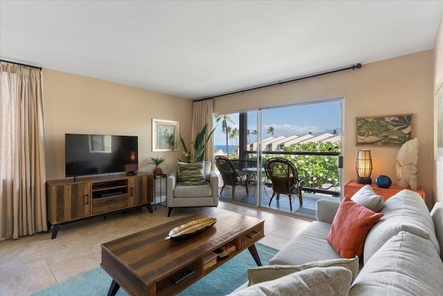2737 S Kihei Rd Unit 160, Kihei, HI 96753 - living area featuring light tile patterned floors