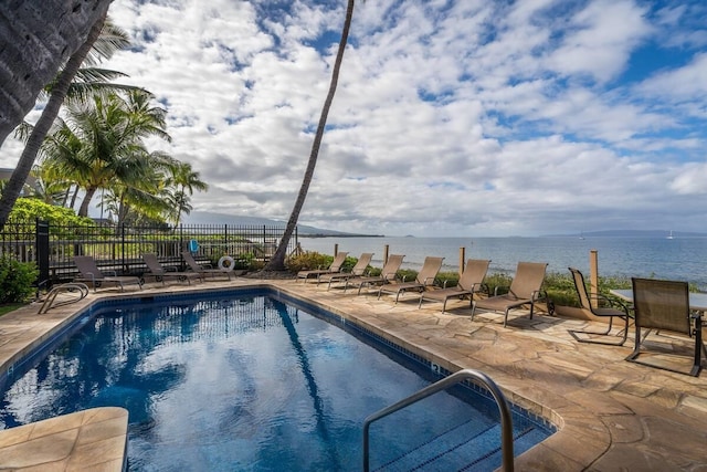 115 N Kihei Rd Unit A3, Kihei, HI 96753 - community pool featuring a patio and a water view