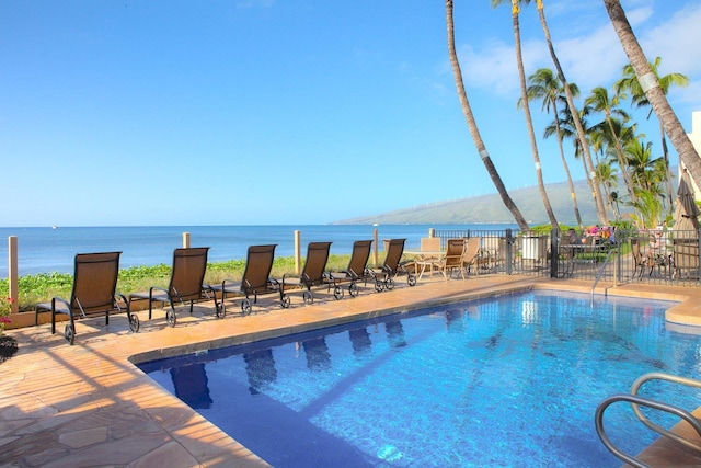 115 N Kihei Rd Unit A3, Kihei, HI 96753 - community pool featuring a water view