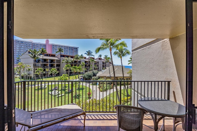 3445 Lower Honoapiilani Rd Unit 311, Lahaina, HI 96761 - view of balcony