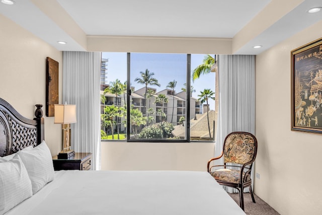 3445 Lower Honoapiilani Rd Unit 311, Lahaina, HI 96761 - carpeted bedroom with recessed lighting