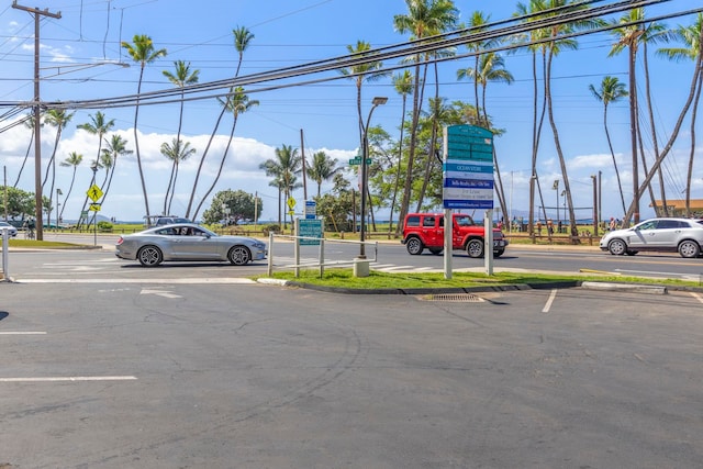 view of car parking