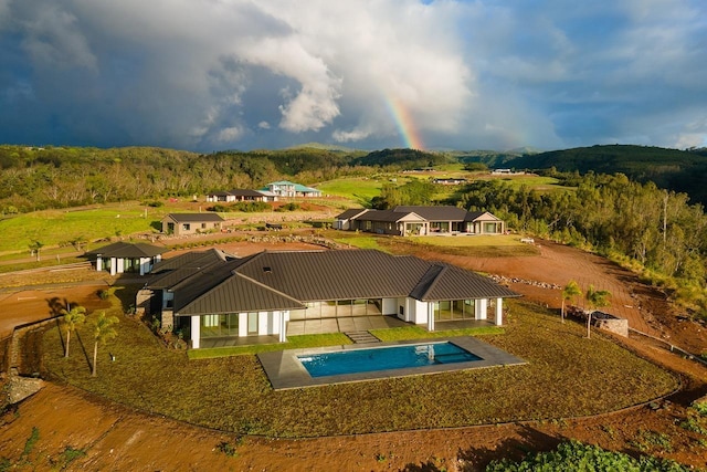 view of pool