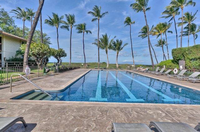 49 W Lipoa St Unit 107, Kihei, HI 96753 - community pool featuring a patio