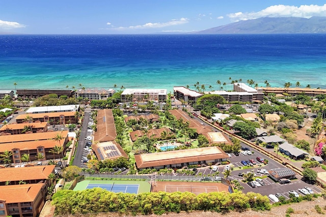 3788 Lower Honoapiilani Rd Unit E212, Lahaina, HI 96761 - aerial view of a water and mountain view