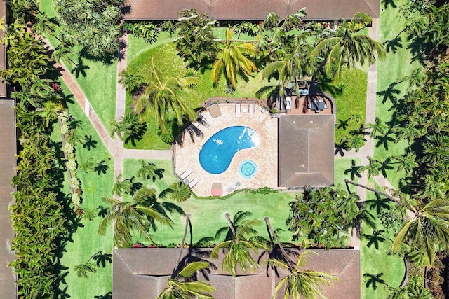 3788 Lower Honoapiilani Rd Unit E212, Lahaina, HI 96761 - bird's eye view of a pool