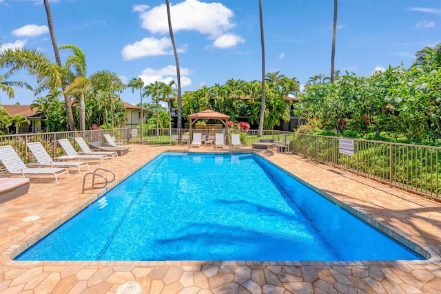 3788 Lower Honoapiilani Rd Unit E212, Lahaina, HI 96761 - community pool featuring a gazebo and a patio
