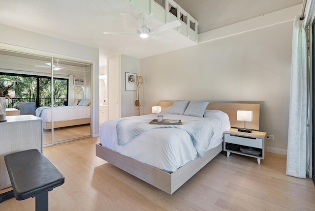 3788 Lower Honoapiilani Rd Unit E212, Lahaina, HI 96761 - bedroom featuring light wood finished floors and ceiling fan