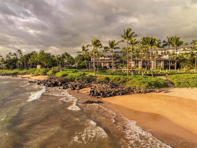 3800 Wailea Alanui Dr Unit B-102, Kihei, HI 96753 - water view with local beach