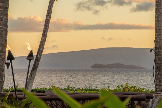 3800 Wailea Alanui Dr Unit B-102, Kihei, HI 96753 - water view with a mountainous background