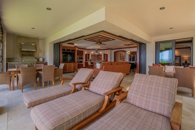 3800 Wailea Alanui Dr Unit B-102, Kihei, HI 96753 - view of patio featuring outdoor dining space and outdoor lounge area