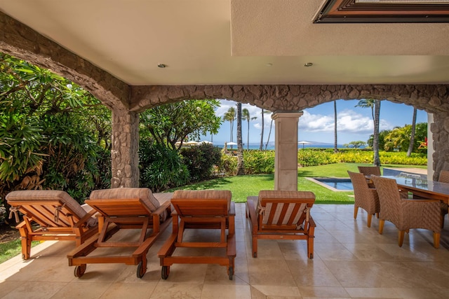 3800 Wailea Alanui Dr Unit B-102, Kihei, HI 96753 - view of patio