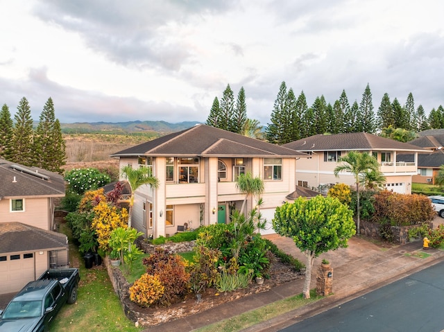 140 Kahana Ridge Dr, Lahaina, HI 96761 - view of front facade with stucco siding