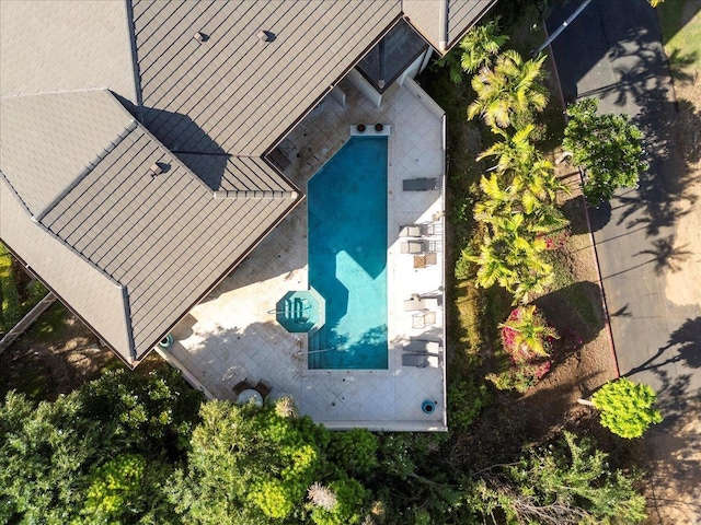 161 Wailea Ike Pl Unit C204, Kihei, HI 96753 - view from above of property with a pool area