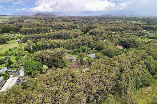 70 N Lanikai Pl, Haiku, HI 96708 - aerial overview of property's location with a heavily wooded area