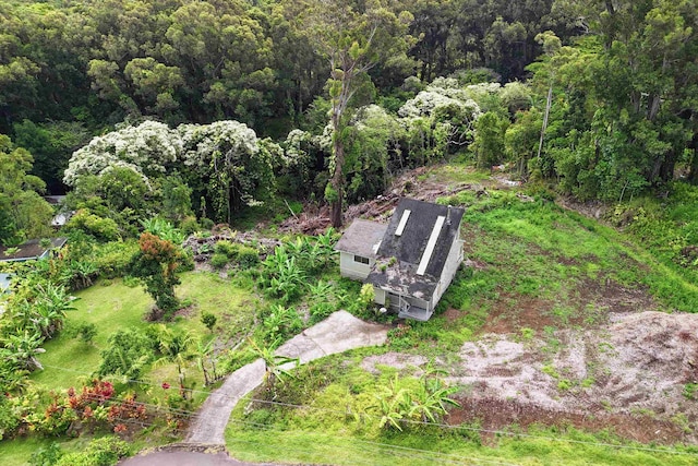 70 N Lanikai Pl, Haiku, HI 96708 - aerial view of a heavily wooded area