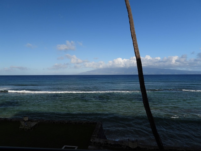 view of water feature