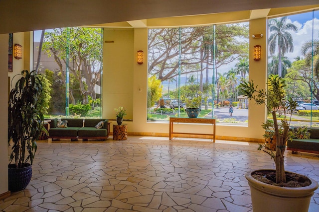 view of building lobby