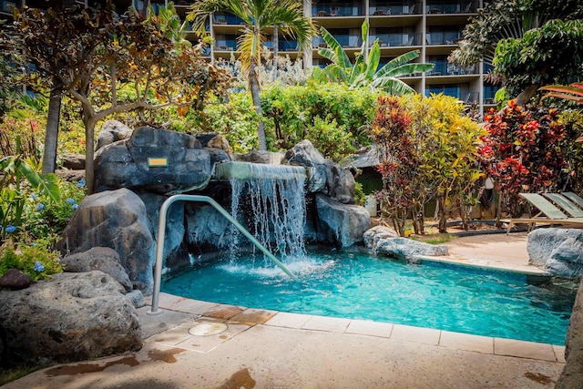 view of pool