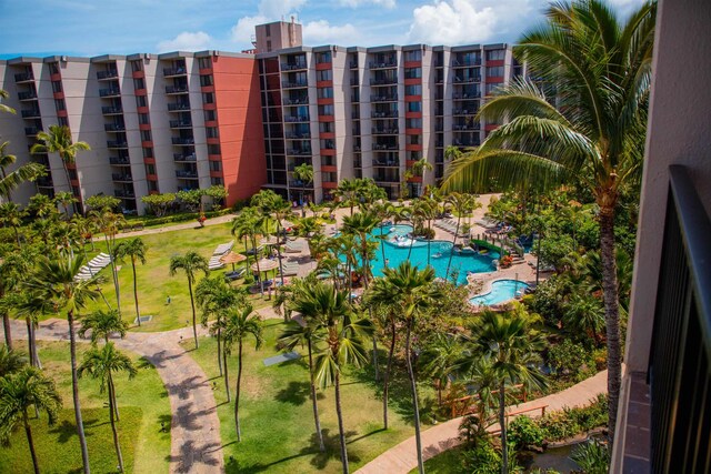 view of pool