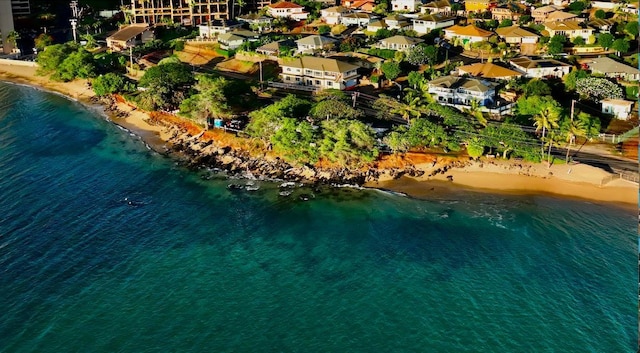 11 Piina Pl, Lahaina, HI 96761 - aerial view of expansive beach