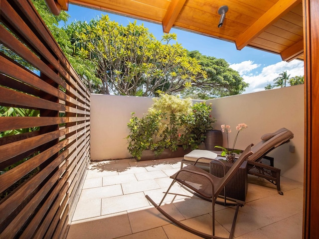 view of patio / terrace