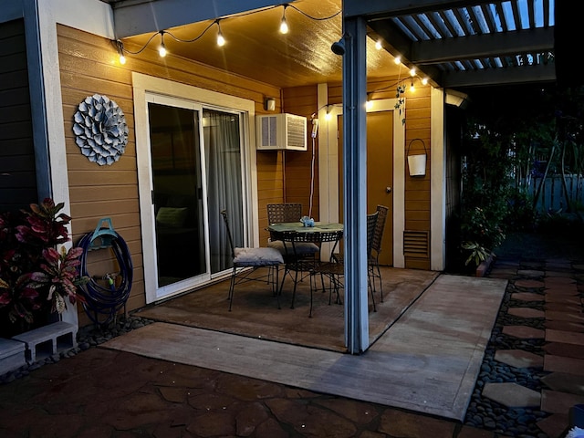 140 Uwapo Rd Unit 9-103, Kihei, HI 96753 - view of patio / terrace featuring a wall mounted AC