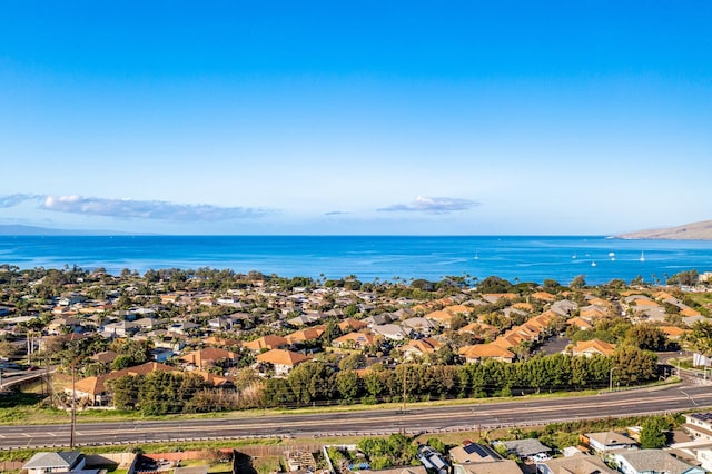 140 Uwapo Rd Unit 9-103, Kihei, HI 96753 - aerial view of residential area with a large body of water
