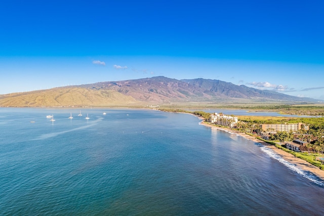 140 Uwapo Rd Unit 9-103, Kihei, HI 96753 - water view with a mountain backdrop