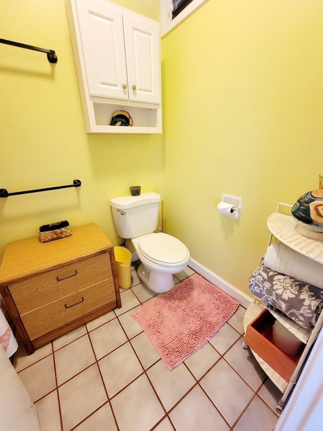 255 Kepuhi Pl Unit 13B04, Maunaloa, HI 96770 - bathroom with baseboards, tile patterned flooring, and toilet