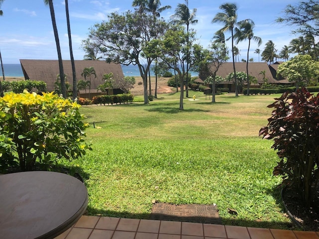 255 Kepuhi Pl Unit 13B04, Maunaloa, HI 96770 - view of yard featuring a water view