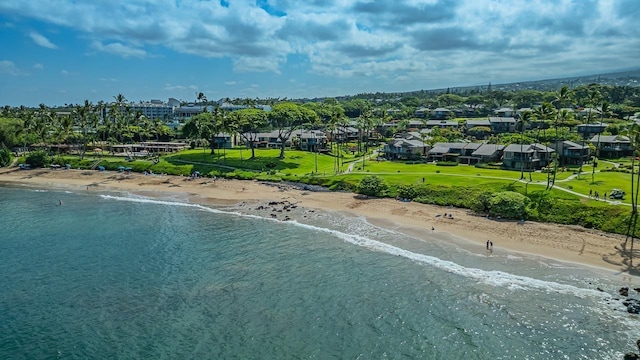 3600 Wailea Alanui Dr Unit 1101, Kihei, HI 96753 - aerial view of residential area with expansive beach