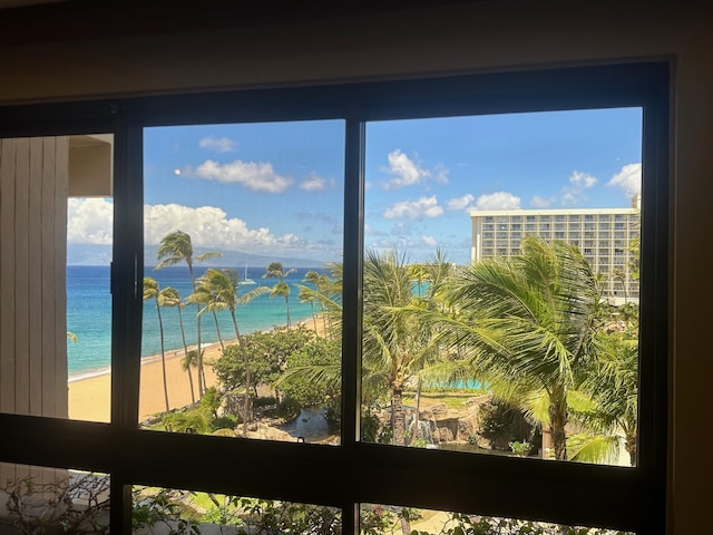 50 Nohea Kai Dr Unit 1-703, Lahaina, HI 96761 - water view with local beach