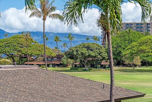 2661 Kekaa Dr Unit L-202, Lahaina, HI 96761 - water view featuring a mountain backdrop